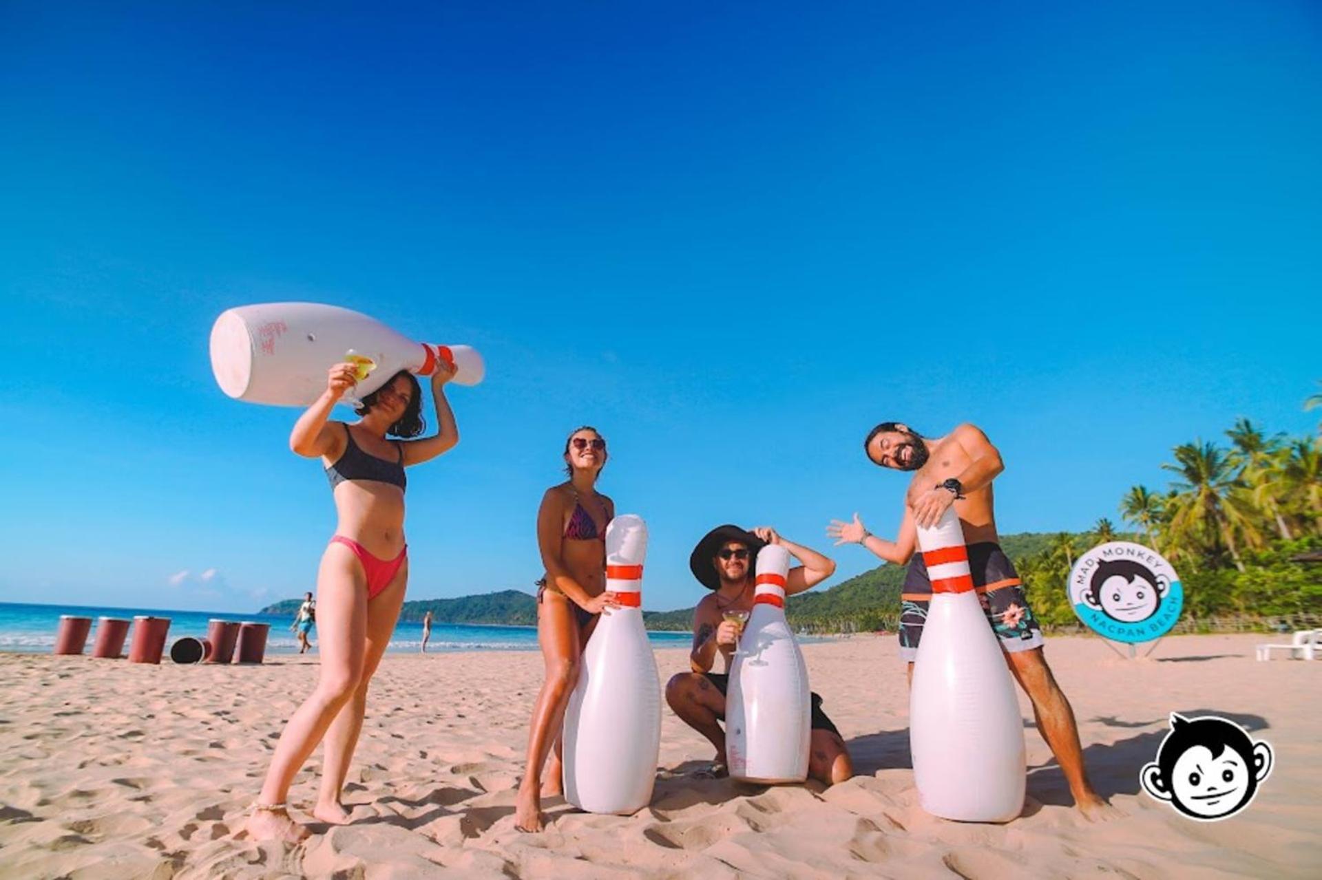 Mad Monkey Hostel Nacpan Beach (Adults Only) El Nido Exteriör bild